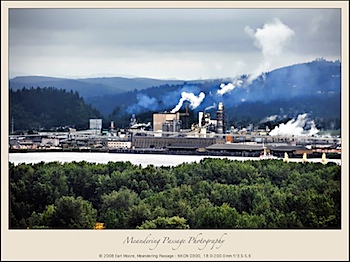 Industry, Columbia River, Oregon