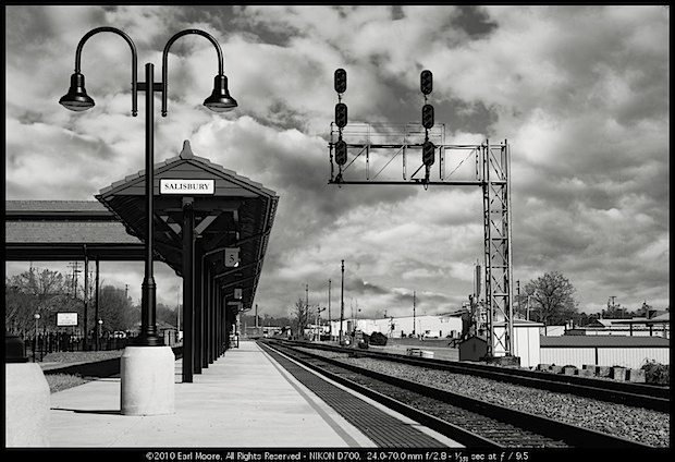 Salisbury Train Station Platform