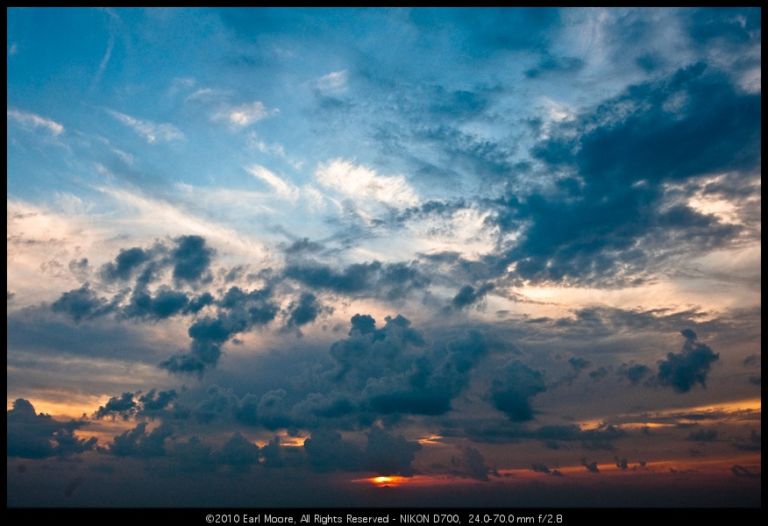 Gulf of Mexico Sunsets: Evening One