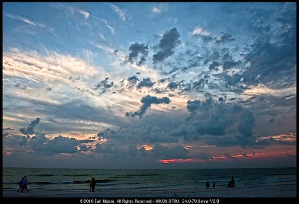 Storm Front Sunset - Marco Island, FL