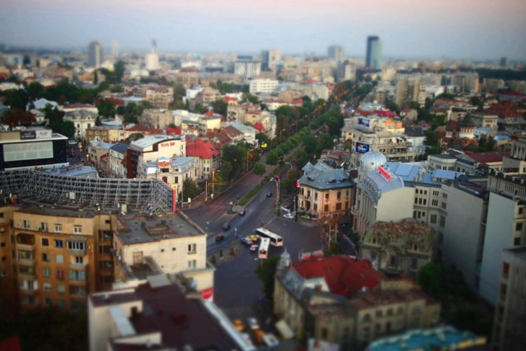 Above Bucharest