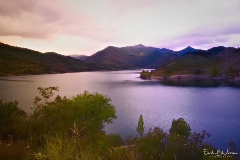 The region of the Four Valleys, Northern Spain