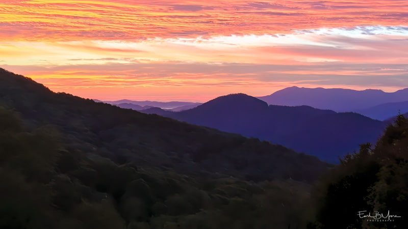 Eastern Mountain Sunrise