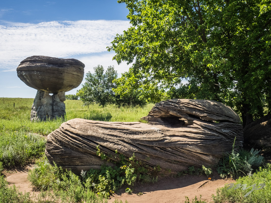 Kansas's Quirky Gem: Mushroom Rock State Park, A Journey Through Time